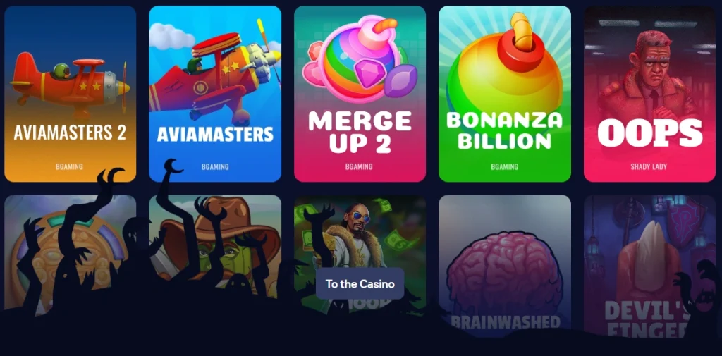 Pré-visualização da página de destino de afiliado de Spinathlon Casino