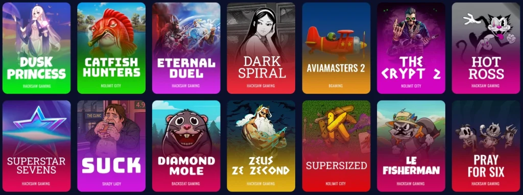 Pré-visualização da página de destino de afiliado de Spinathlon Casino